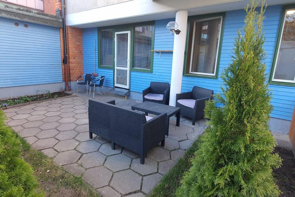 Apartment With Garden Near Metro! Stockholm Luaran gambar